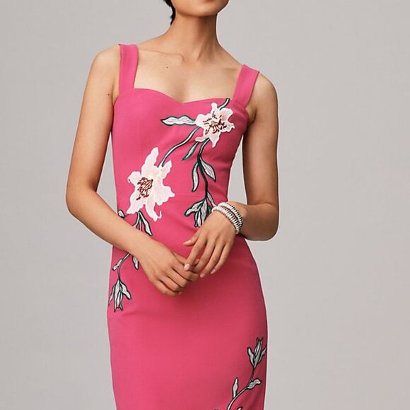 New Dress The Population Nicole Slim Sweetheart Dress M - Picture 2 of 8